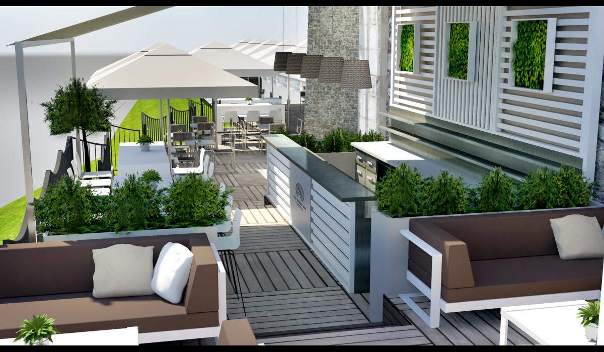 Halaszofiuterasz horeca tervezés