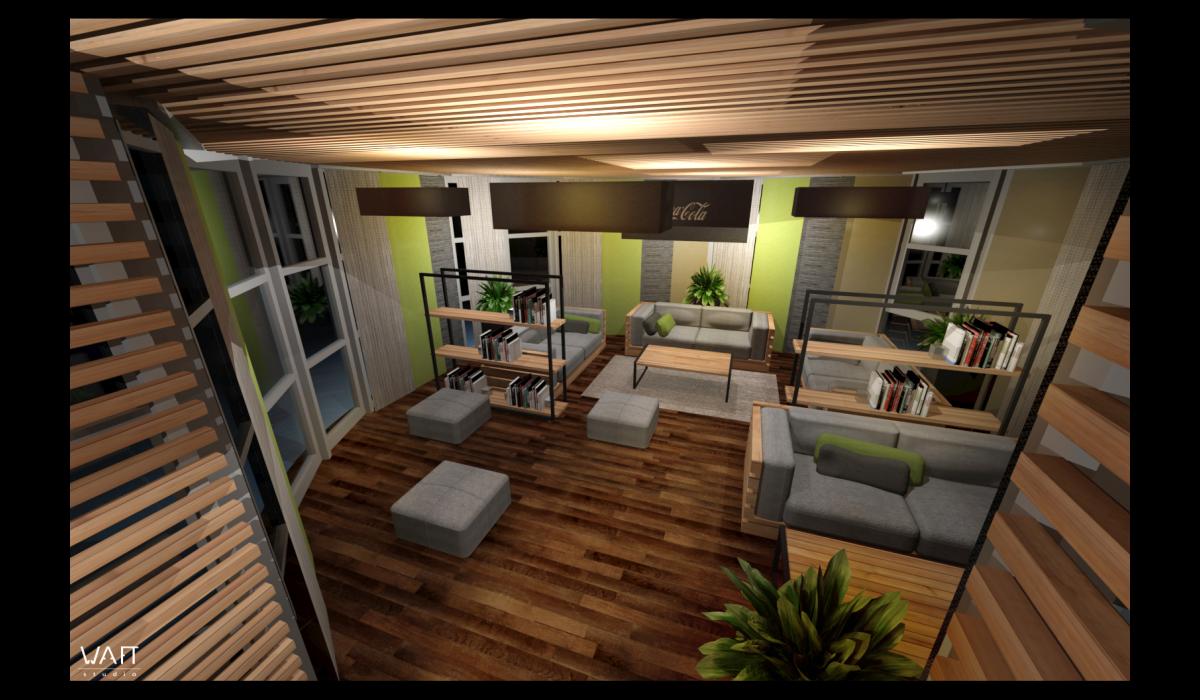 Coca-cola-belsőépítészeti tervezés