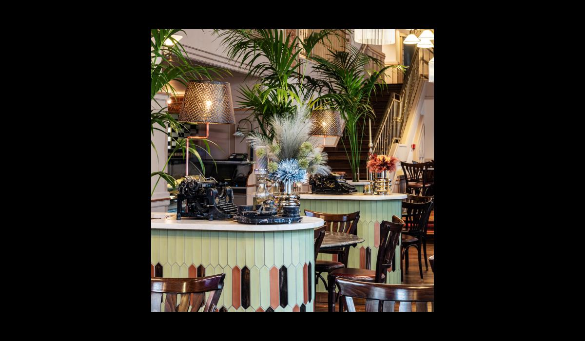 Centrál kávéház enteriőr tervezés