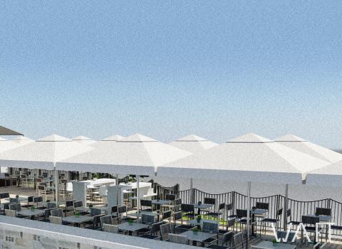 Halaszofiuterasz horeca tervezés